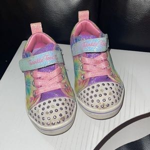 SKECHERS Toddler Girls' Twinkle Toes® Sparkle Rayz Groovy Dreams Shoes